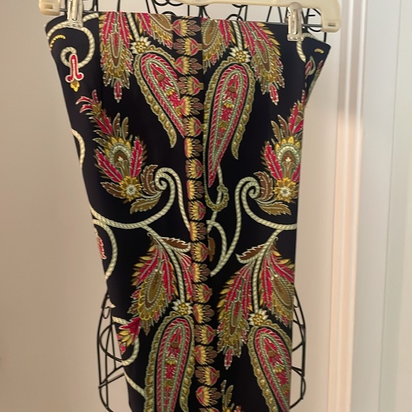 NWT ELIE TAHARI NAVY HI RISE SKINNY LONG PANT - Picture 6 of 11